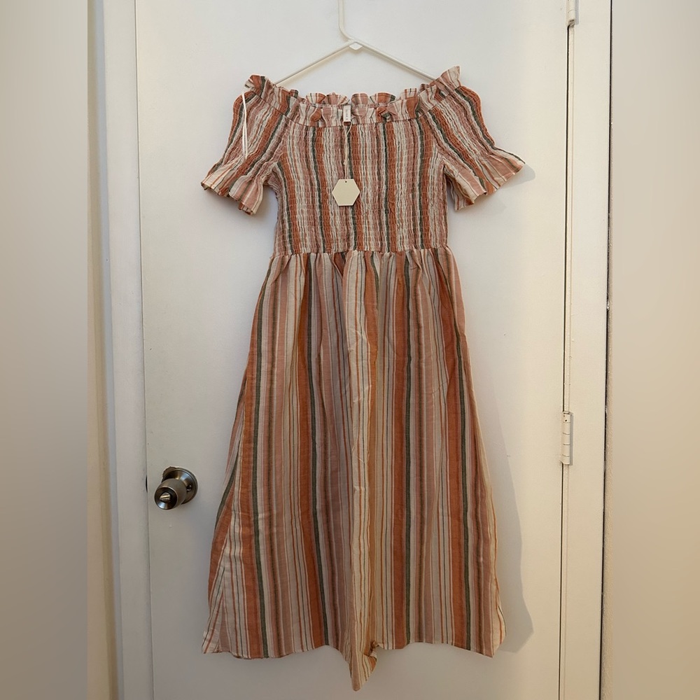 NWT - WOMENS MATERNITY DRESS - PINK BLUSH - SIZE M